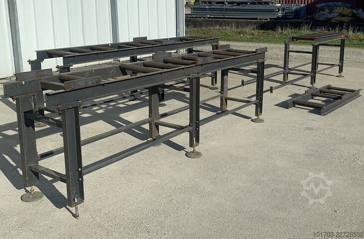 鋸用ローラーサポート Table d'amenage à rouleaux pour scie 
