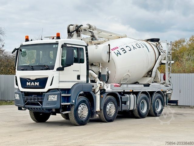Betongpumpbil MAN TGS 35.400 BETONPUMPE * 8x4 / TOPZUSTAND