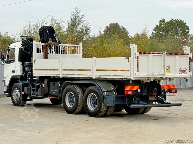 卡车装载式起重机 VOLVO FM 400 Kipper 6,20m * HIAB 144 B-3 HIDUO* 6x4