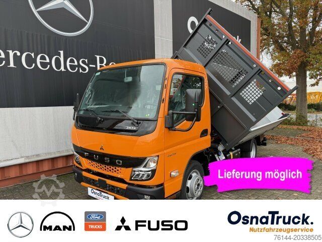 Tippbil skåpbil FUSO 3S15 3-Seitenkipper Klima,Diff.-Sperre, AHK 3,5t