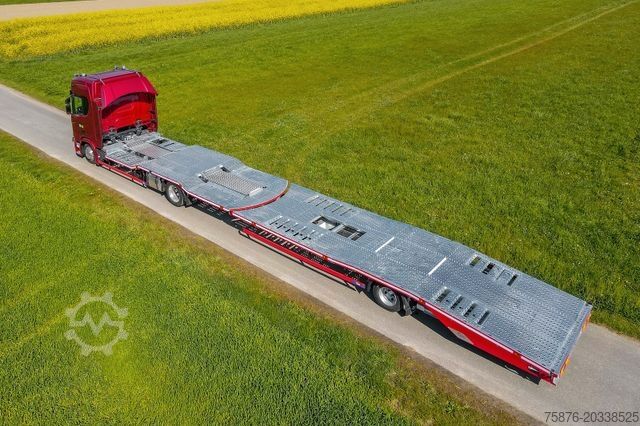 Камион за превоз на автомобили SCANIA R410 Autotransporter für 3 PKW's