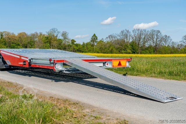 Камион за превоз на автомобили SCANIA R410 Autotransporter für 3 PKW's