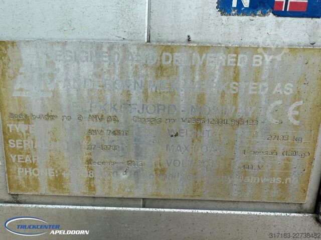  Mercedes-Benz Arocs 3242 AMV 7450D Concreetsprayer, 8x4 Naafr...