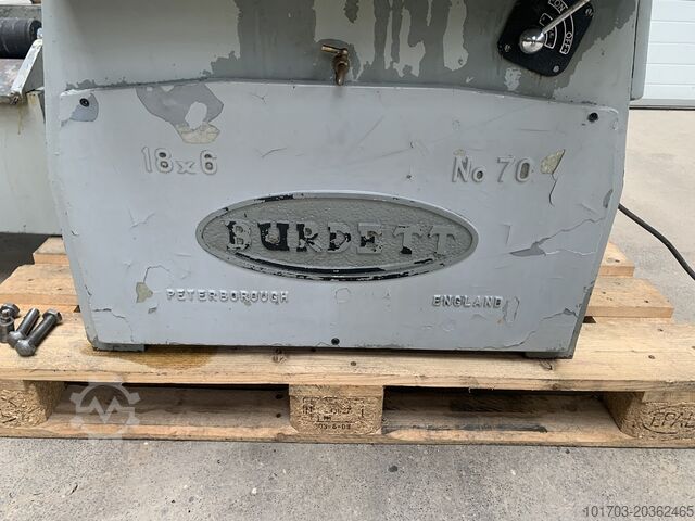 Rectifieuse plane Burdett No 70 - 18