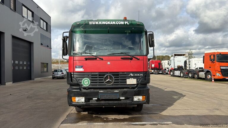 Засмукващо превозно средство Mercedes-Benz Actros 1831 (EPS / V6 / 12000 L / 3 PEDALS / EU...