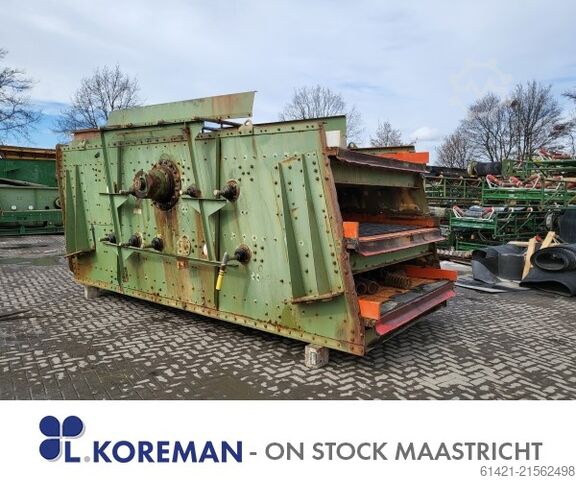 Máquina de cribado RN Maschinenbau 23/55-3  Screening machine RN Maschinenbau 23/55-3
