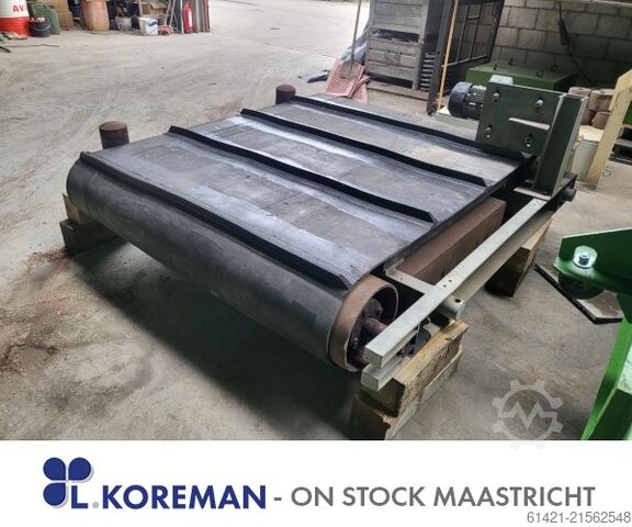 Goudsmit Permanent-Magnet-Förderband  Goudsmit Permanent Magnetic Conveyor Belt