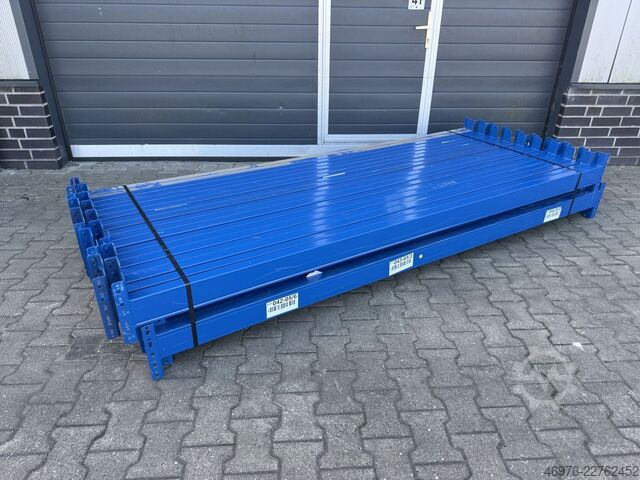 2,700 mm / channel: 110 x 50 mm / blue / 5 HP BITO PRO Palettenregaltraverse Traverse Regal