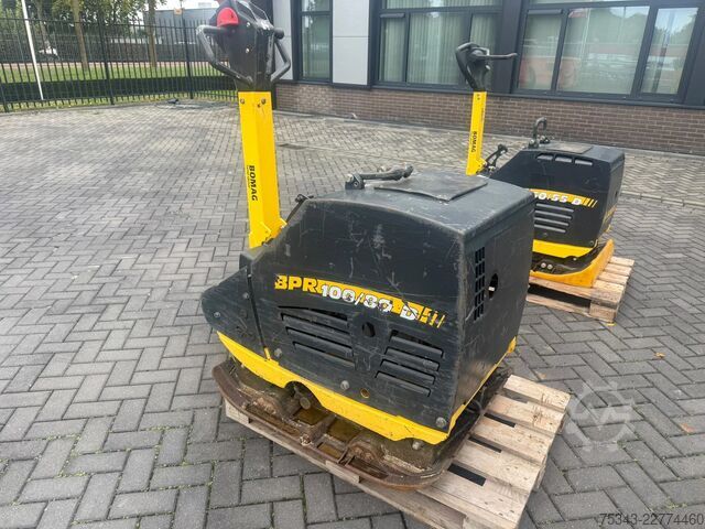 Máy đầm Bomag BPR 100/80 | Plate compactor | inspection till:...
