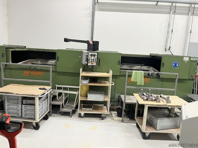 Serviço da instalação de polimento por fluxo vibratório novo em 2026 Rösler R1100 x 1300 TS15
