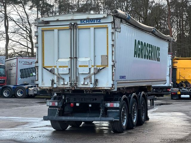 Tipper semitrailer SCHMITZ CARGOBULL SKI2 SL 8.2 ALU-Getreidekipper Liftachse 44m³