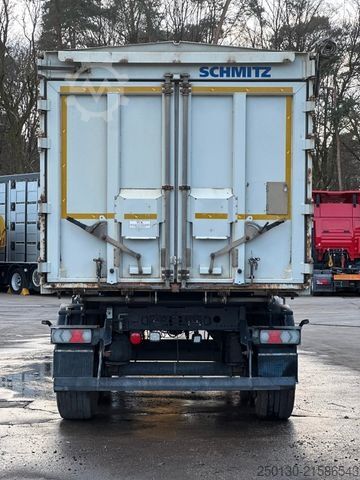 Tipper semitrailer SCHMITZ CARGOBULL SKI2 SL 8.2 ALU-Getreidekipper Liftachse 44m³