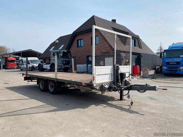 Trailer med arbejdsplatform BLOMENRÖHR 2.Achs Tandem Anhänger mit BDF-System