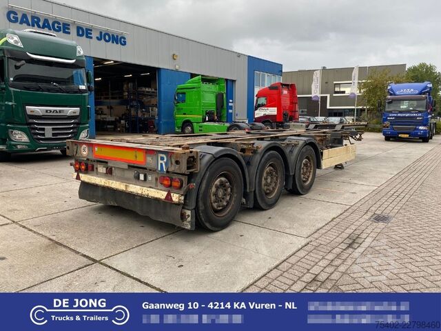 Transport de conteneurs Schmitz Cargobull SCF 24 / SAF + Disc / 1x Extendable / 1x Lift A...
