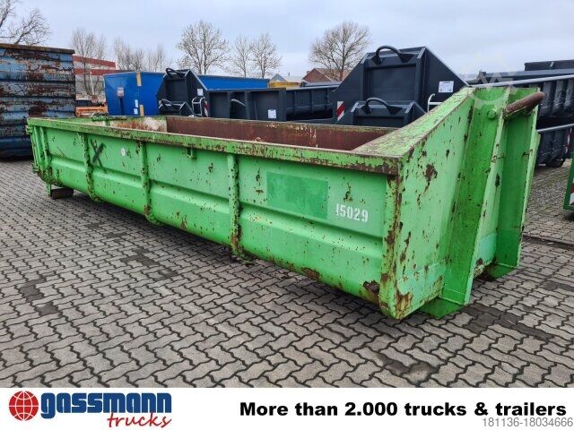 Contenedor de volteo  Abrollcontainer mit Flügeltür ca. 15m³