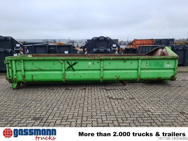 Contenedor de volteo  Abrollcontainer mit Flügeltür ca. 15m³