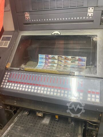 Offset printing machine Roland R 204 E T OB