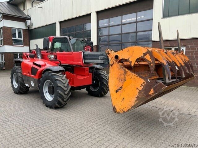 Ładowarka kołowa Manitou MLT845-120 Telelader Silageschaufel+ Gabel