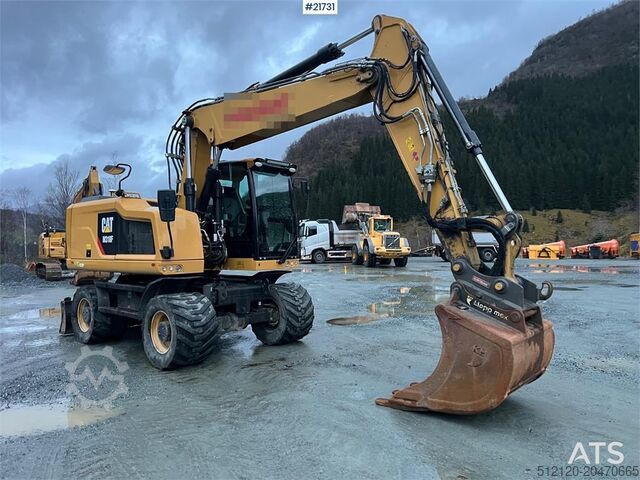 Wheel excavator CAT M318F