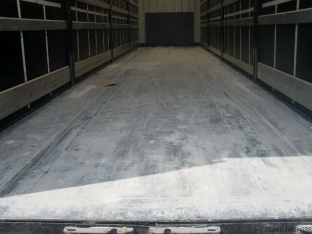 Reboque com plataforma e lona Krone SDP 27 Liftachse