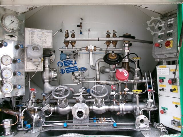 Rơ moóc xe tăng M1 Engineering LNG Methan Gas Cryogenic Semi-trailer