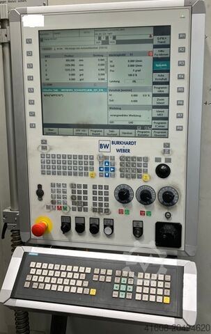 Centru universal de prelucrare cu 5 axe BURKHARDT + WEBER MCR 900 HVC