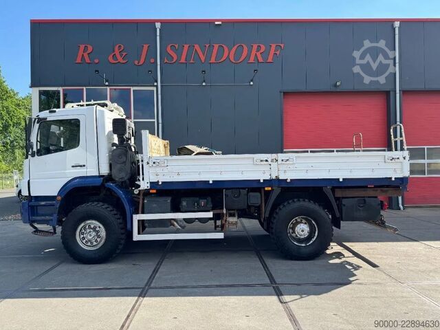 Причіп-платформа Mercedes-Benz Axor 1829 A 4x4 - R