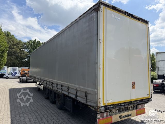 Gjysmërimorkio e hapur me mushama KRONE Curtainsider Mega