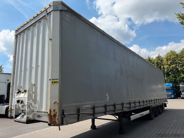 Gjysmërimorkio e hapur me mushama KRONE Curtainsider Mega