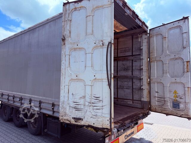 Gjysmërimorkio e hapur me mushama KRONE Curtainsider Mega