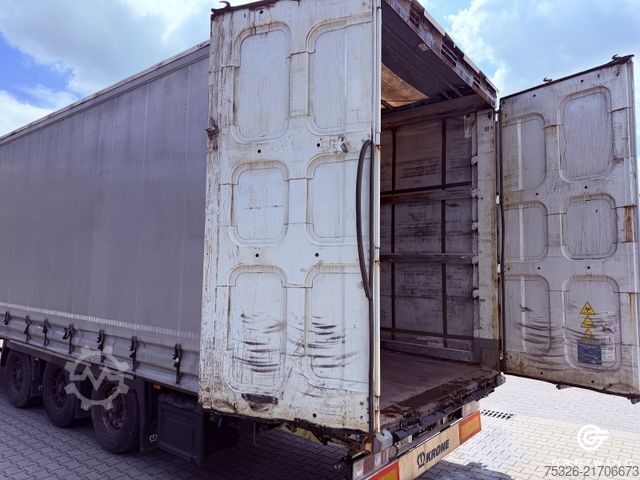 Gjysmërimorkio e hapur me mushama KRONE Curtainsider Mega