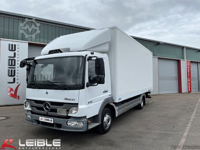 Furgone chiuso MERCEDES-BENZ Atego 818 L*S-Kabine*SAXAS-Koffer*3 Sitzer*Klima