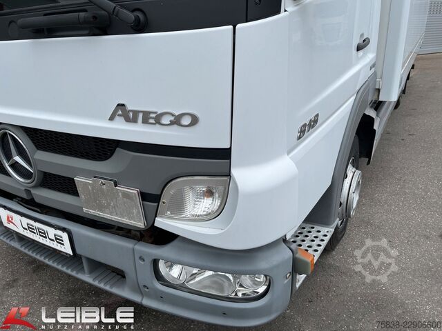 Furgone chiuso MERCEDES-BENZ Atego 818L*SAXAS-Koffer*S-Kabine*3 Sitzer*