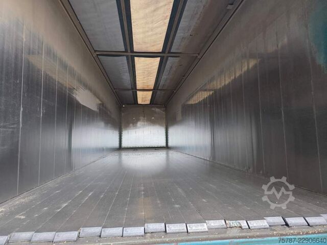 Semirimorchio con pianale mobile REISCH 65 cbm Schubboden , BPW trommel, ALCOA LM Felgen
