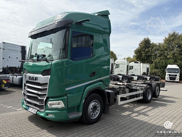Kamion sa zamjenjivom nadogradnjom DAF XF 480 FAN 6x2, BDF, BESCHÄDIGT