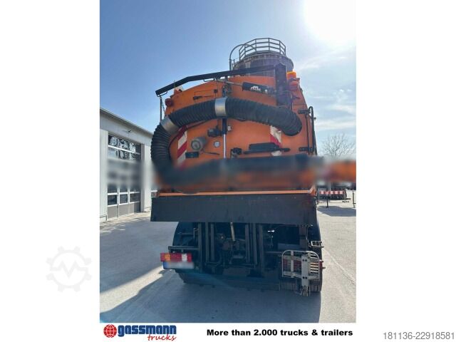 Veegmachine Mercedes-Benz Axor 1824 AK 4x4, Kehrmaschine FAUN Viajet