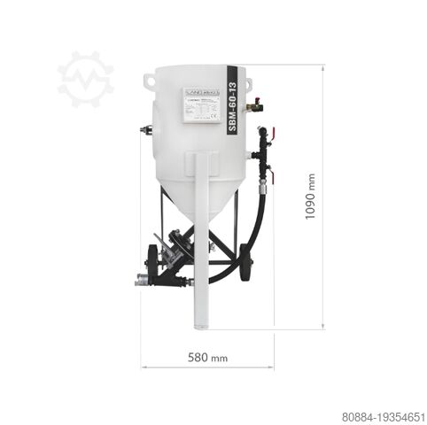 Мобилен пясъкоструен апарат Landreko SBM-60-13