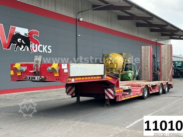 Semirremolque de plataforma baja FAYMONVILLE F-S43-1AAF Multimax Tieflader,Radmulden 45 t.