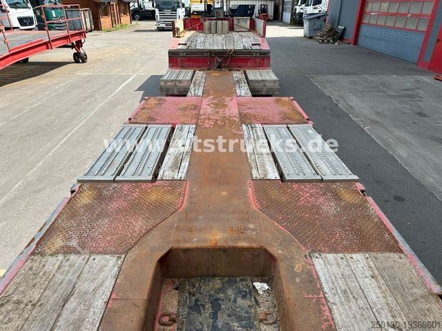 Semirremolque de plataforma baja FAYMONVILLE F-S43-1AAF Multimax Tieflader,Radmulden 45 t.