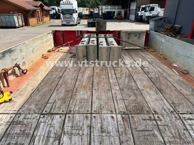 Semirremolque de plataforma baja FAYMONVILLE F-S43-1AAF Multimax Tieflader,Radmulden 45 t.