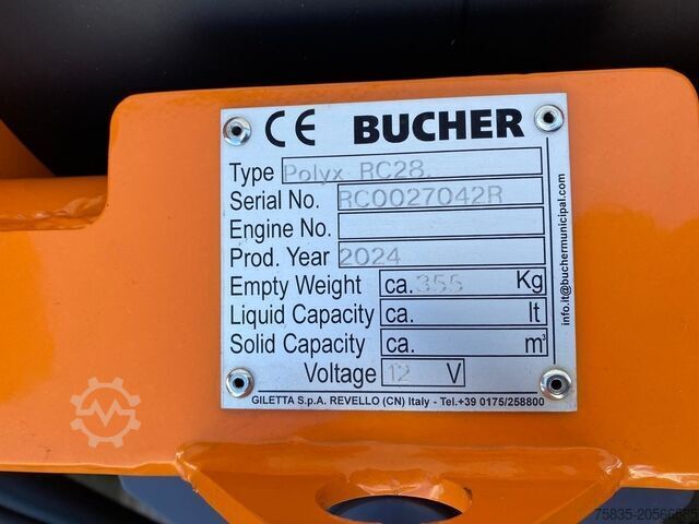 Winter service equipment Bucher Polyx RC28
