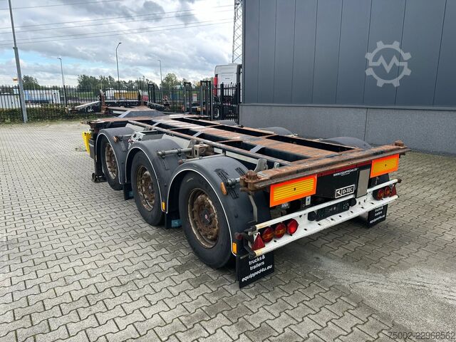 Transport kontenerowy D-TEC FLEXITRAILER TRACTION / ADR / SAF + discbrakes ...