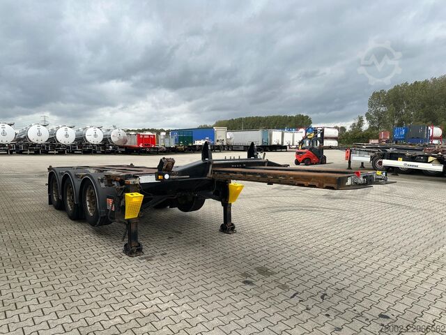 Transport kontenerowy D-TEC FLEXITRAILER TRACTION / ADR / SAF + discbrakes ...