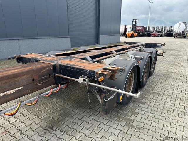 Transport kontenerowy D-TEC FLEXITRAILER TRACTION / ADR / SAF + discbrakes ...