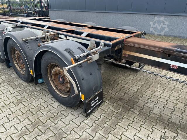Transport kontenerowy D-TEC FLEXITRAILER TRACTION / ADR / SAF + discbrakes ...