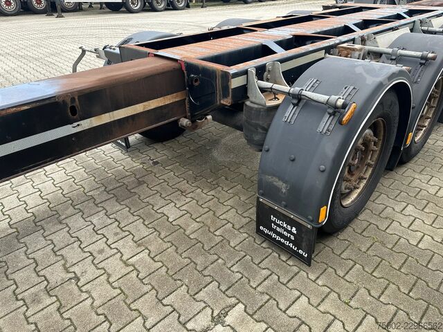 Transport kontenerowy D-TEC FLEXITRAILER TRACTION / ADR / SAF + discbrakes ...
