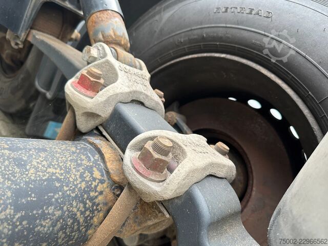 Transport kontenerowy D-TEC FLEXITRAILER TRACTION / ADR / SAF + discbrakes ...