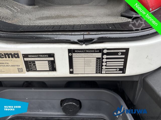  Renault D WIDE 280 4x2 Slaapcabine + Laadklep 2000KG