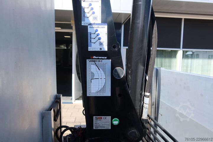 Nosturiauto Iveco 50C15 Openbak+ Kraan Hiab