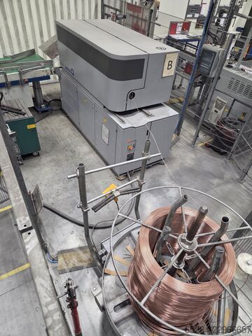 Wire 3D bending machine/prod. cell Wafios BMU40